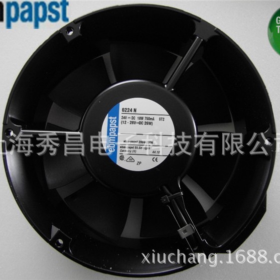 现货原装德国ebmpapst 6248N 17251 48V 0.35A 全圆 铝框轴流风机