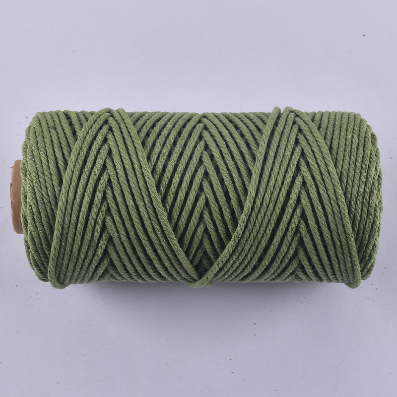 3mm100 m 라이트 올리브 그린