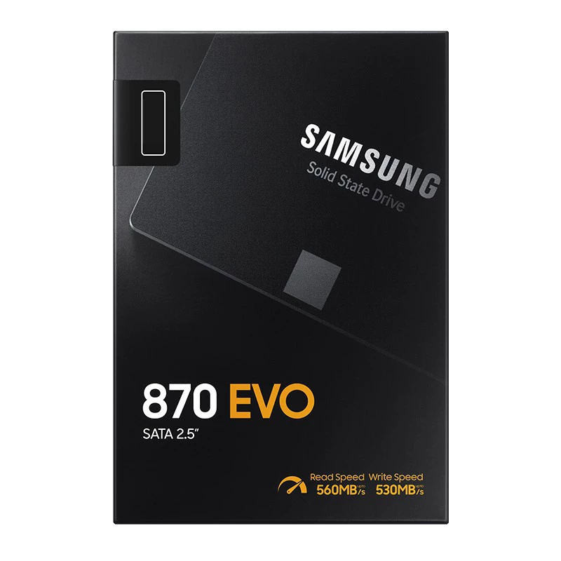 Подходит для твердотельного накопителя Samsung 870 EVO 250 ГБ 500 ГБ 1 ТБ 2 ТБ для ноутбука, интерфейс SATA