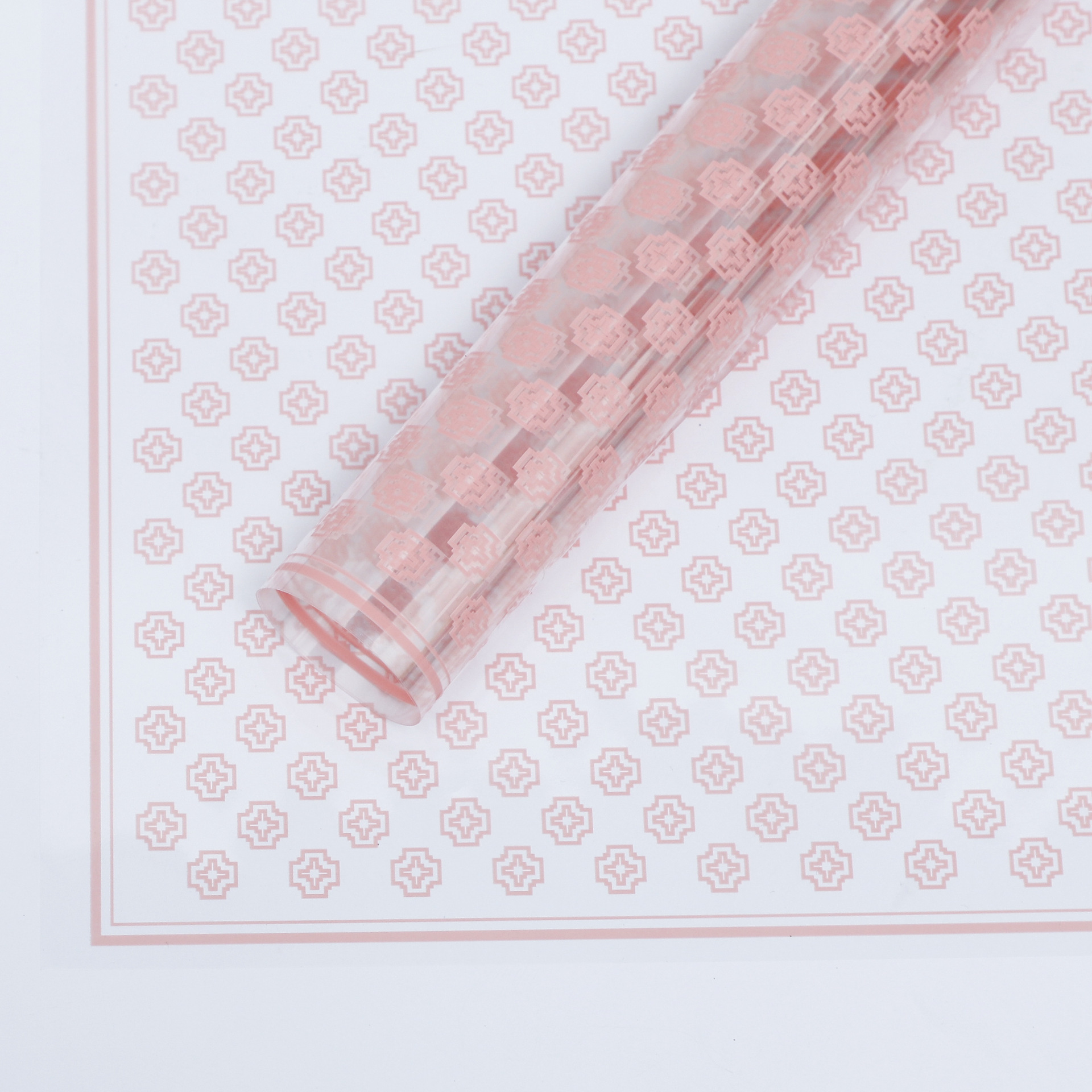 Flor fiesta fábrica al por mayor nuevo paquete de impresión completa de papel de vidrio flor caja de regalo de embalaje florista ramo de flores papel de embalaje flor