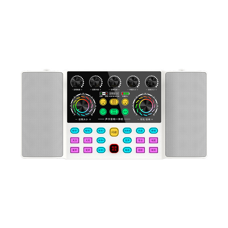 布谷鳥k 6生中継歌サウンドカード音響一体機マイク家庭k歌無線bluetoothスピーカーセット|undefined