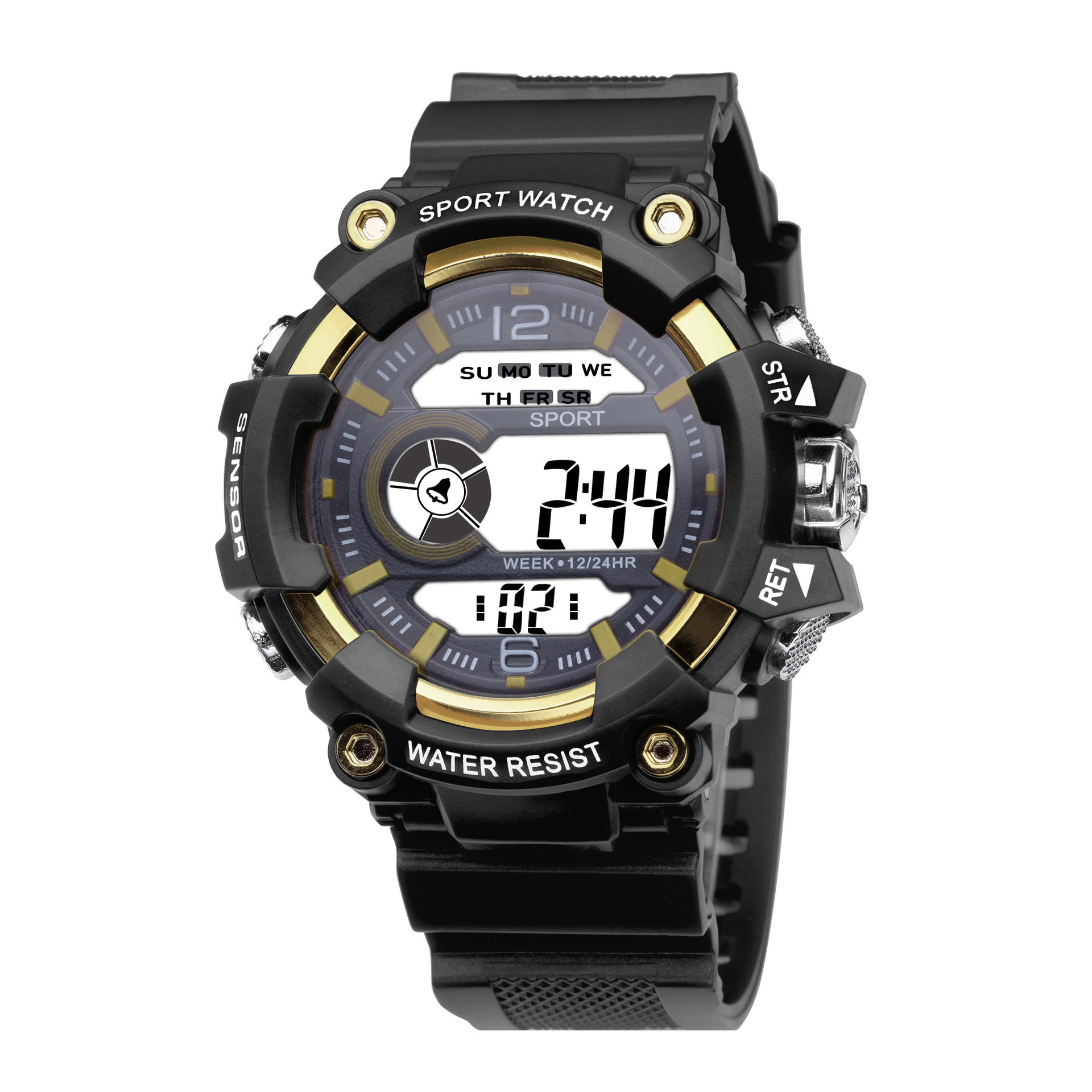 INS Comercio exterior adolescentes niños reloj electrónico multifuncional deportes al aire libre LED luminoso estilo coreano alarma reloj de moda