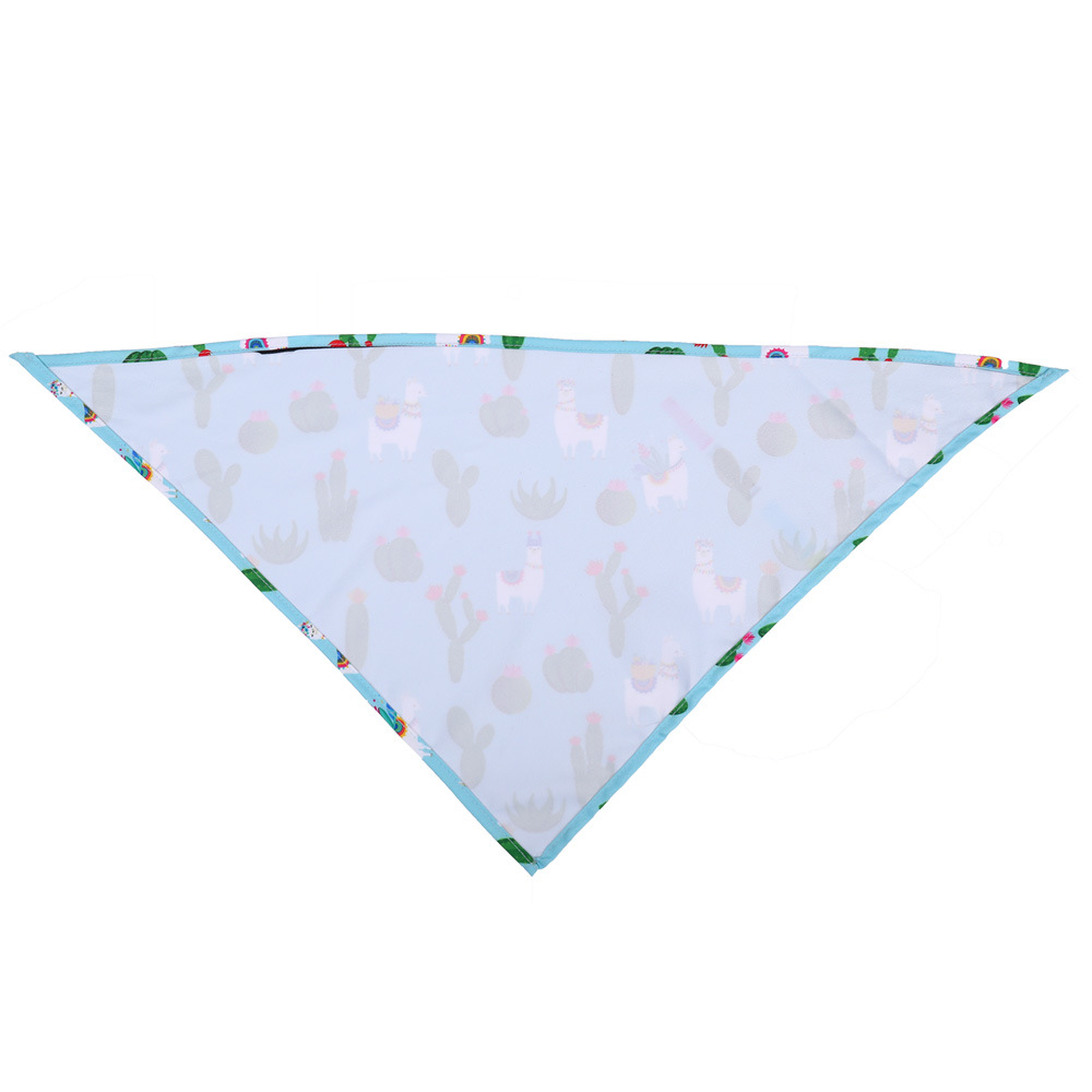 Fábrica de dibujos animados adorables toallas de saliva para mascotas perros toallas triangulares para mascotas perros pequeños y medianos bufandas para mascotas