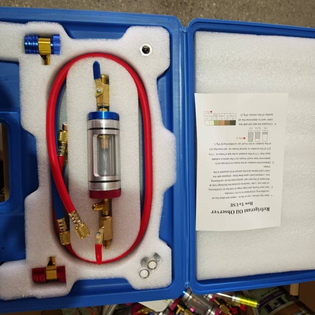 カーエアコン冷凍油フィルターツールセット冷凍油充填剤フロン雑誌分解ツールなし|undefined