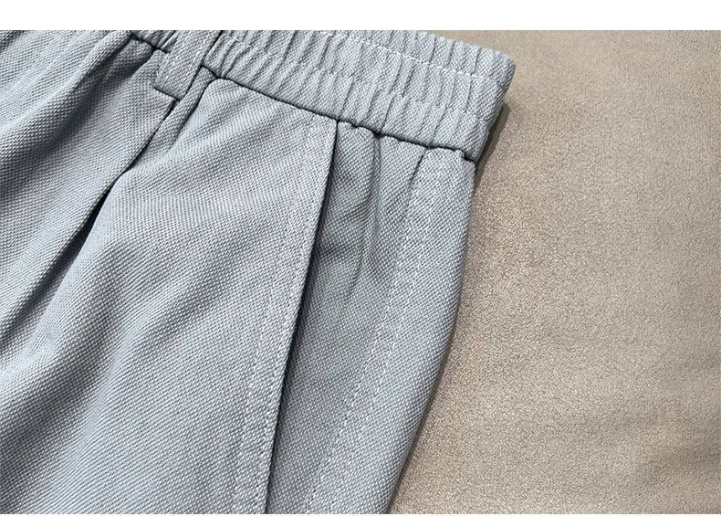 Plus Size Casual Shorts 300kg Capacity Men And Women Summer Style Five Point Pants Trendy Loose Fit Dress Pants_viptrois.com
