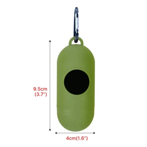 Pet Cleaning Supplies Trash Can Dog Pooper Scooper Pill Dispenser Portable Poop Bone Dispenser