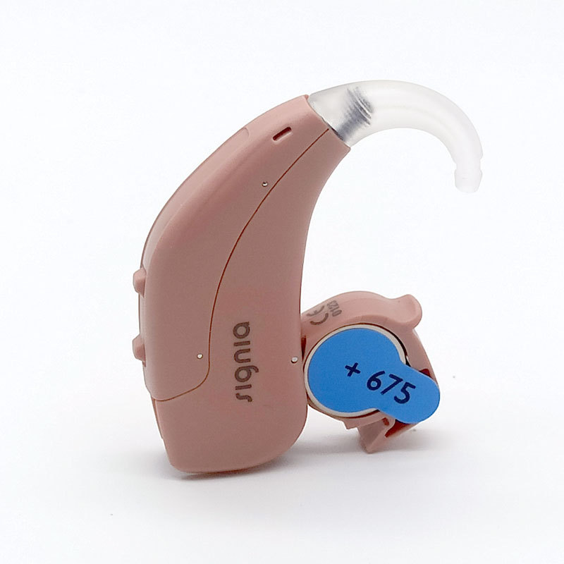 Diversión P oído para los ancianos con pérdida de audición severa Desde el audífono de Siemens xijia loto rojo