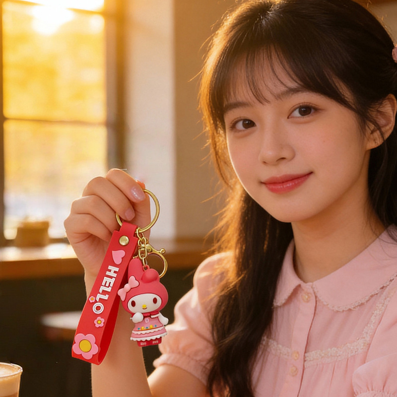 My Melody Pendant Kt Keychain Small Pendant Sanrio Backpack Pendant Gift Creative Small Gift Practical Promotional Item My Melody Pendant Kt Keychain Small Pendant Sanrio Backpack Pendant Gift Creative Small Gift Practical Promotional Item