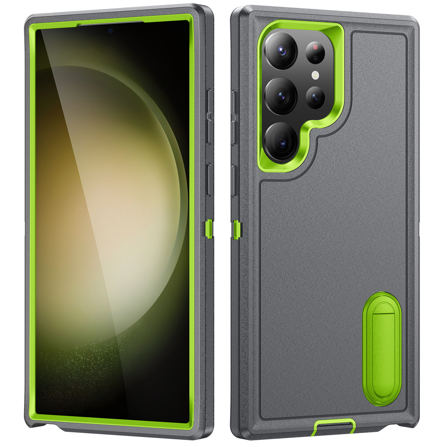 Gray+green