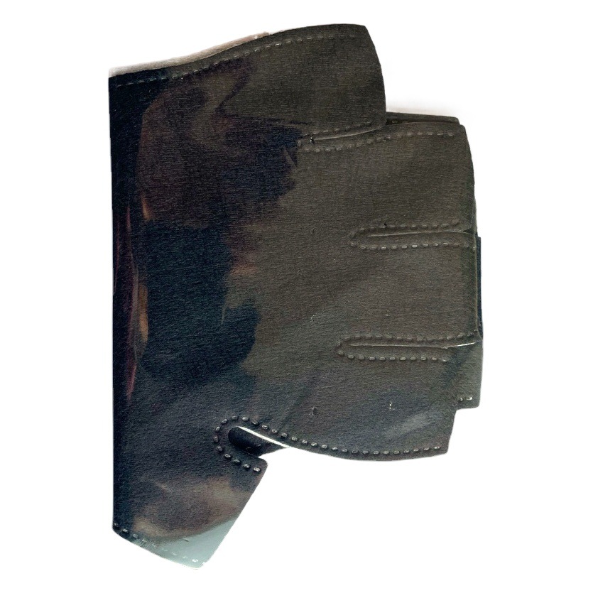 Desechables uñas medio dedo guantes de protección UV anti-luz anti-negro lámpara de uñas guantes sin dedos con cinta fija