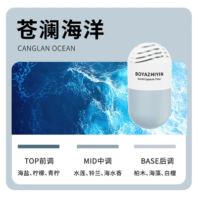 Big Brand Same-Scent Car Fragrance Car Perfume Aromatherapy - fengmeiyi-fragrancegolden-ratio-fragrancecanglan-ocean-80g