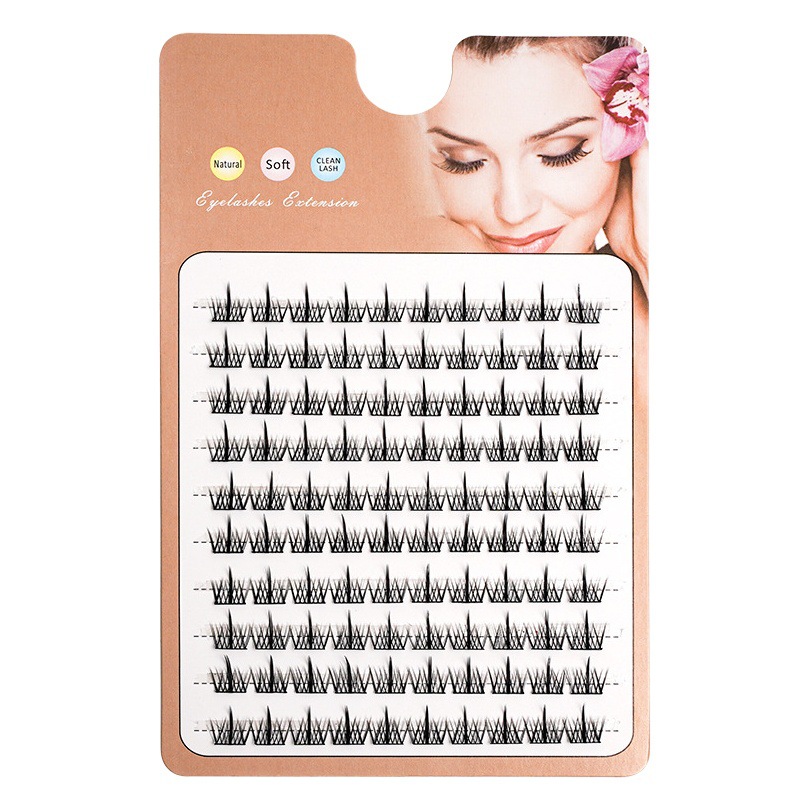 False Eyelash Glue-Free Series, Large Capacity, Sunflower, Fox Style, Cat Claw, Natural Large Curl Eyelashes
