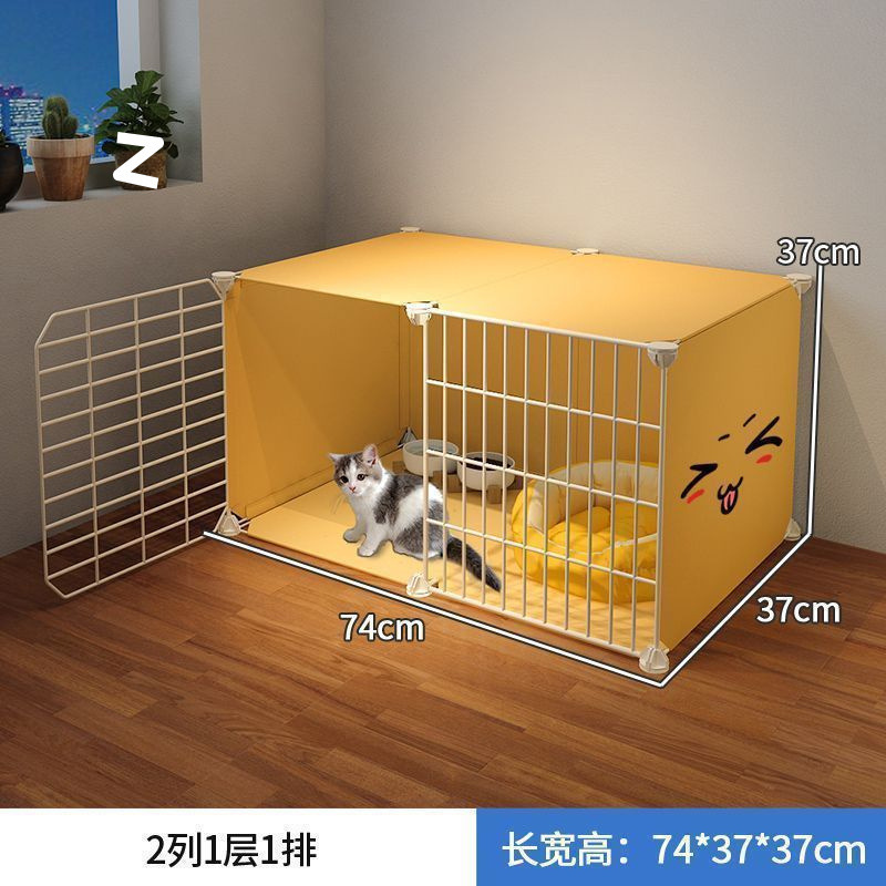 猫ケージホーム寮ヴィラ屋内フリースペース組み立て猫ハウス子猫ハウス猫の巣猫ケージ収納キャビネット|undefined