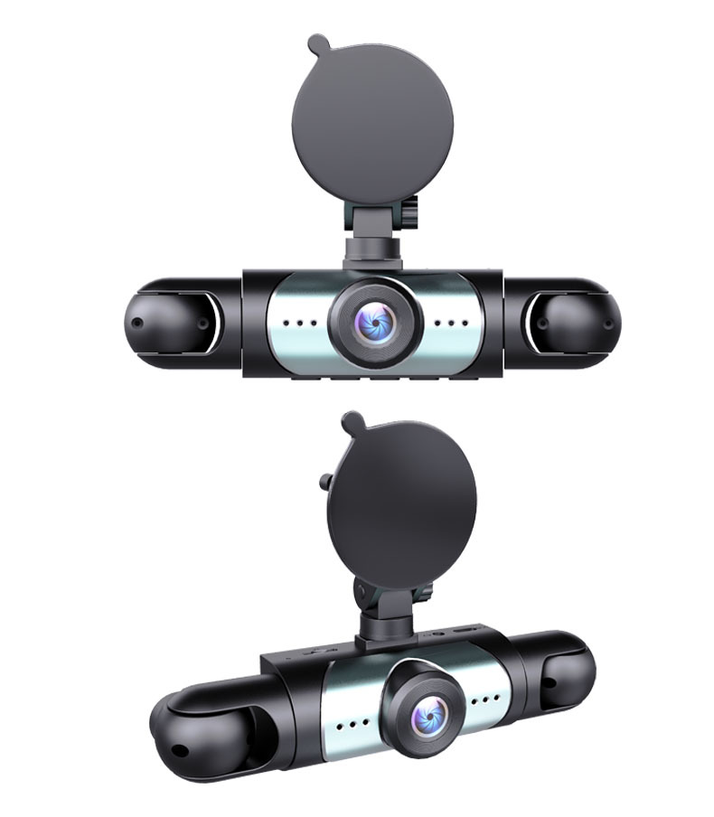 Y108 Cross-Border 4-Channel Four-Lens 3.16inch Popular Dash Cam Hd 1080P Infrared Night Vision Parking
