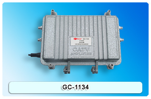 750MH有线电视支干线放大器GC-1134增益32dB放大器CATV Amplifier