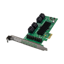 PCI-E x1  8口SATA 3.0扩展卡 SATA 6G服务器级硬盘转换卡