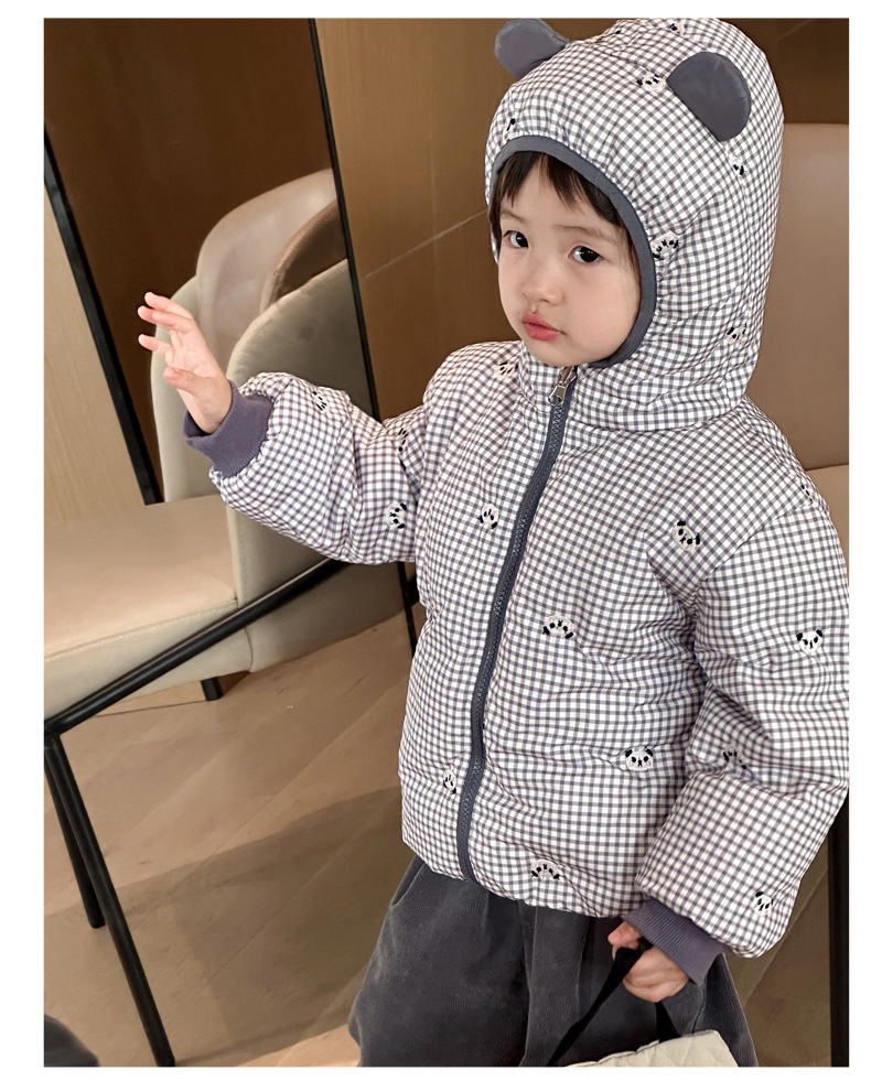 2023 Cappotto caldo per bambini piccoli, medi e piccoli con cappuccio su due lati da ragazza per ragazzi_voghion.com