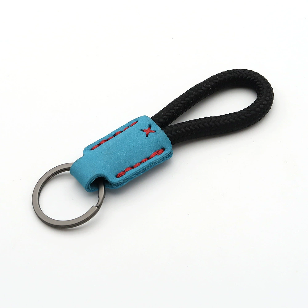 Keychain handmade, pendant, matte universal strap, DIY, genuine leather