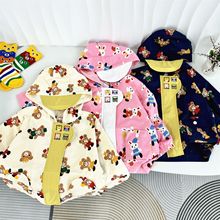 日系童装男女童冲锋衣儿童外套秋装2024新款秋款防风外套5065