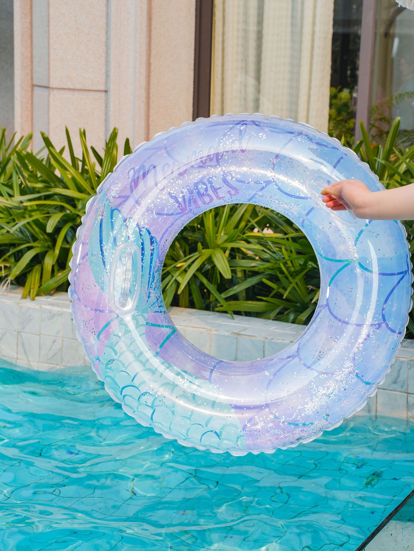210g Weight Swim Ring Type of Swimming Accessories 1 Piece Quantity PVC Material Color Block, Solid Color Pattern Kid'S Gender Cute Style Cute Color Block Solid Color PVC Swim Ring Swimming Accessories 1 Piece 4