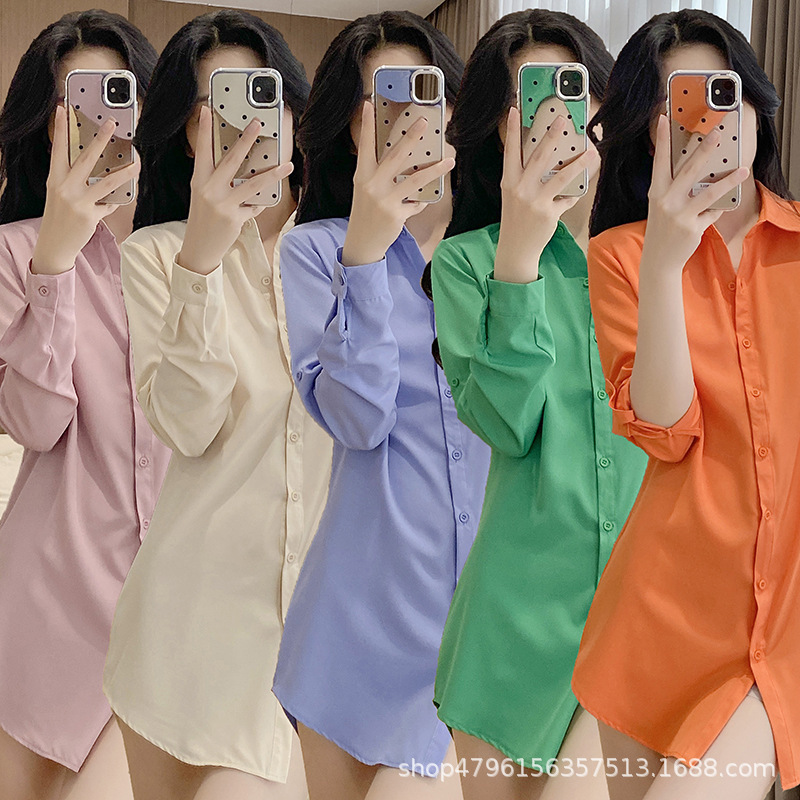 Shirt 2025 New Style Women's Accessible Luxury High-End Design Niche French Loose Sexy Foreign Style Outer Wear White Shirt