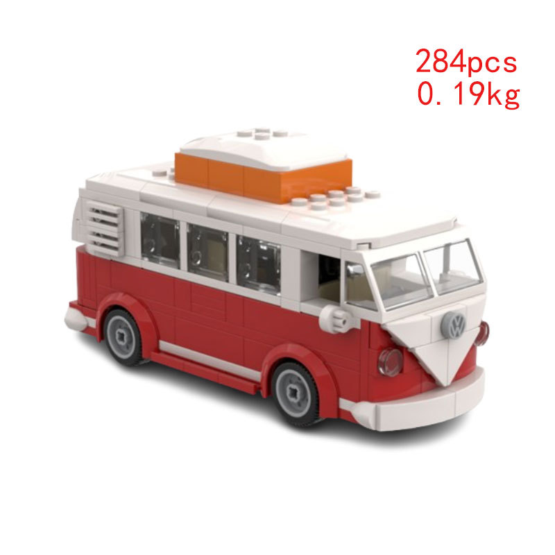 Cross-border Hot-selling Item MOC-84759 Small Particle Assembly Building Block Toy Creative Car DIY Educational Model_voghion.com