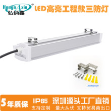 三防灯LED冷库灯IP66低温灯 低顶灯双管三防灯
