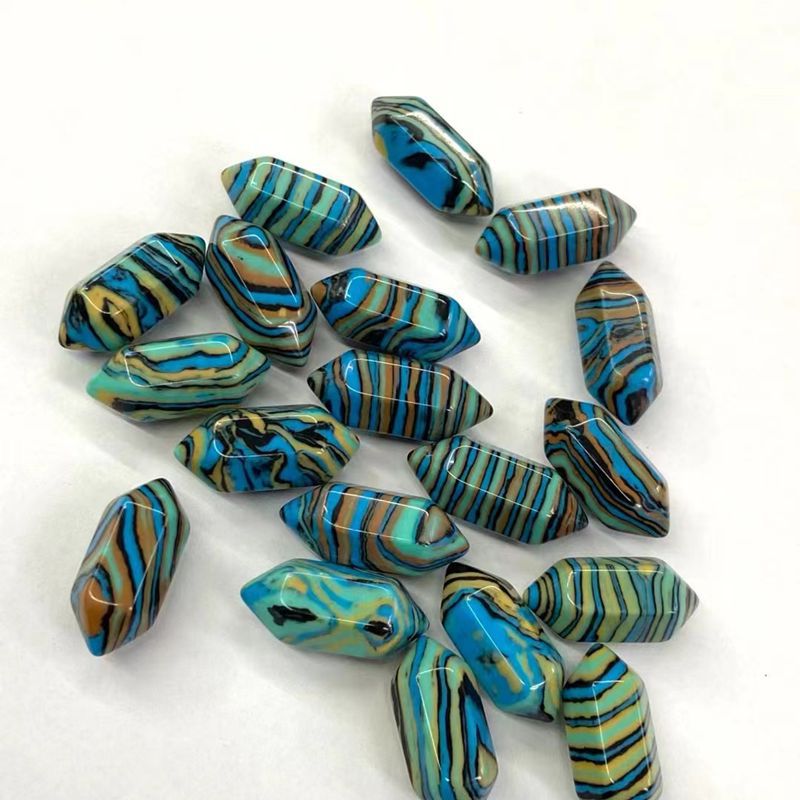 블루 피콕 파인 8*21mm(싱글)(천연 아님)