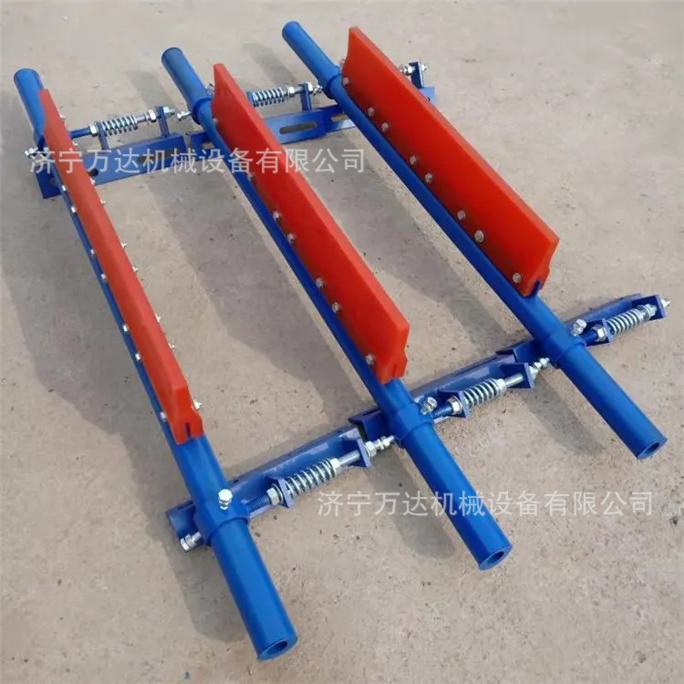 皮带机聚氨酯清扫器刮板刮刀 头道二道刮泥H型P型输送带刮渣板