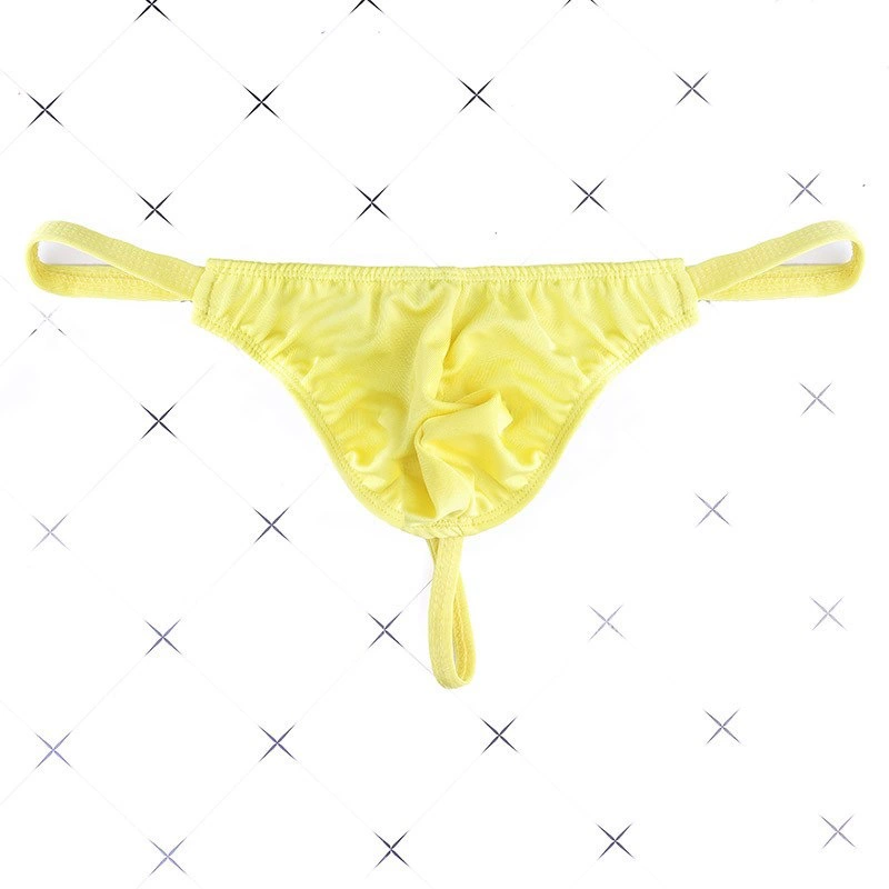 Мужские сексуальные стринги G-string европейского стиля, плавательная ткань, низкая талия — разные цвета и размеры