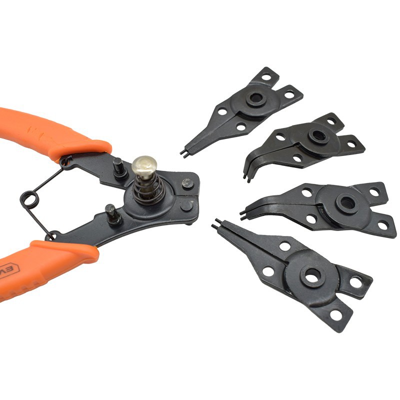 艾威博尔(EVER POWER)100905卡簧钳C系列5件套卡簧钳6"