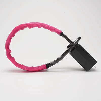 Safety Buckle Lock, Steel Cable | Cab and accessories - pink
