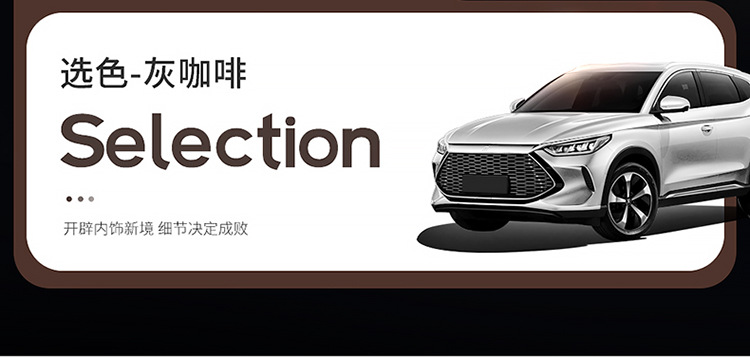 New Special Car Special Byd Song Plus Suede Leather Saddle Cushion Car Seat Cushion Suitable for All Seasons Car Seat Cushion