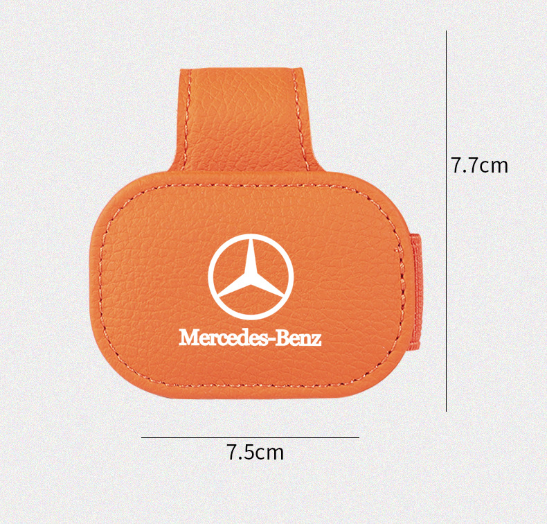 Suitable for Mercedes-Benz E300L/C260L/Glb/Gla/Glc/A200L Car Glasses Clip Multi-Function Bill Holder