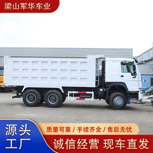 Cross-border African HOWO self-loading dump truck, eight-wheel muck truck, engineering dump truck, heavy-duty truck, tipper truck