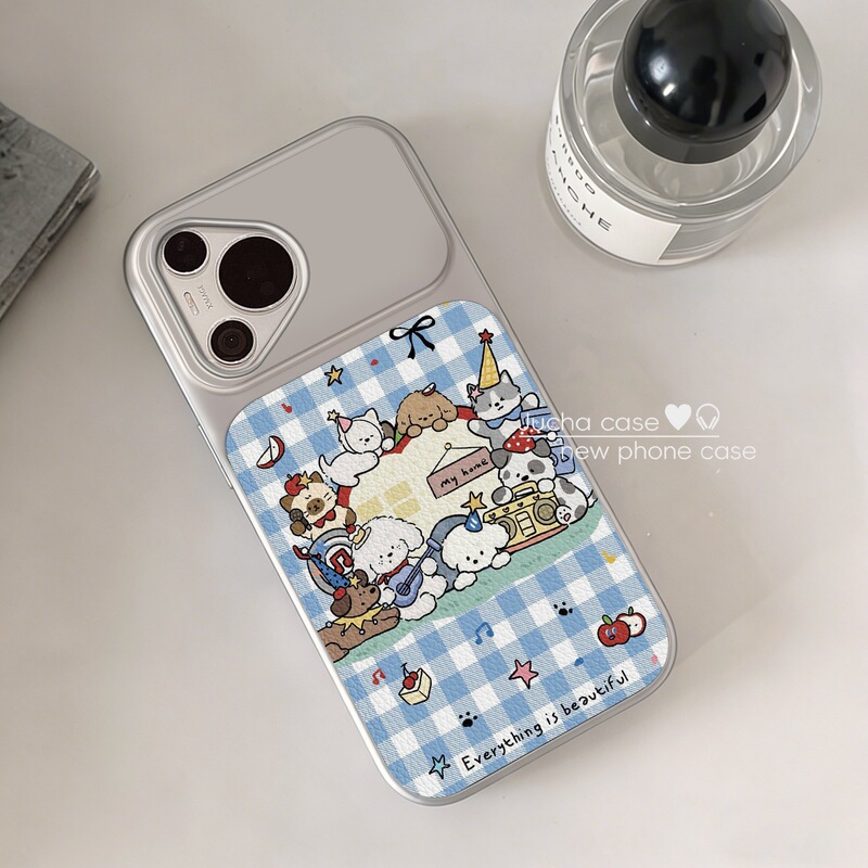 Suitable for Huawei Pura80 Pro Phone Case, High-End Niche Huawei New Model Pura70 Creative Puppy Friend Design