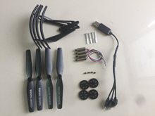 JJRCH36迷你遥控飞机配件DIY拼装无人机电机马达风叶机架飞控电池