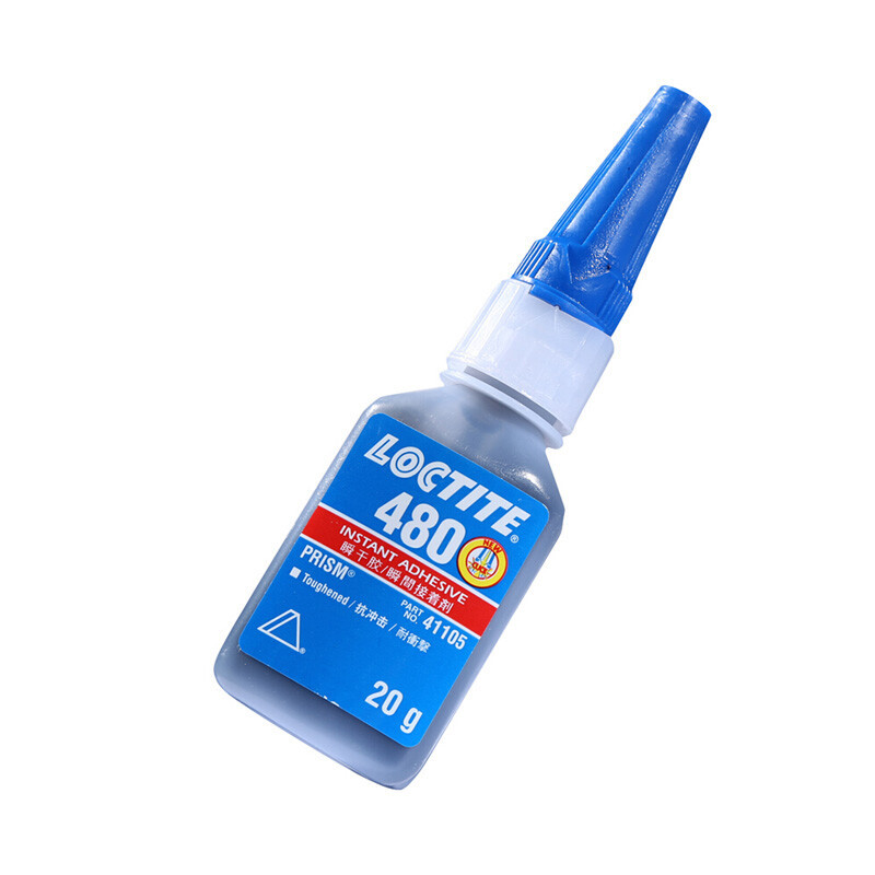 Loctite / loctite 480 adhesivo de alta resistencia de secado instantáneo tipo endurecido adhesivo de aluminio de baja viscosidad