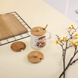 木质工艺品;杯盖;盘