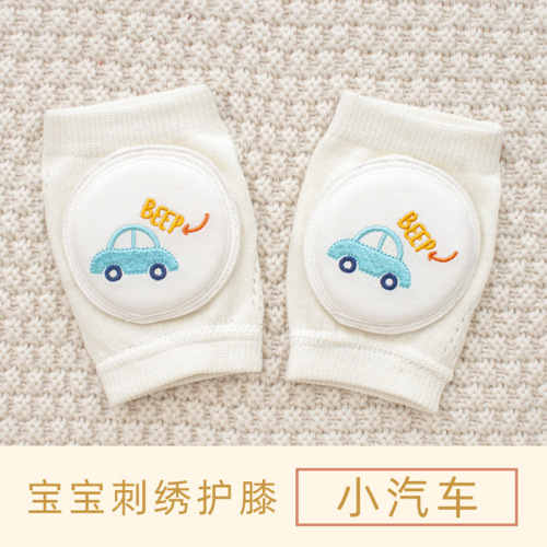 Children's knee pads, baby learning to crawl protective sponge, summer thin baby sports mesh protective gear, anti-fall, elbow pads, breathable