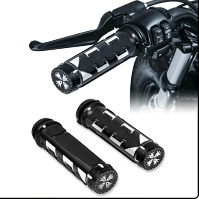 Motorcycle Digital Throttle Valve Hand-Held Black/Chrome Harley Tourist Street Gliding Road King Soft Tail Fls