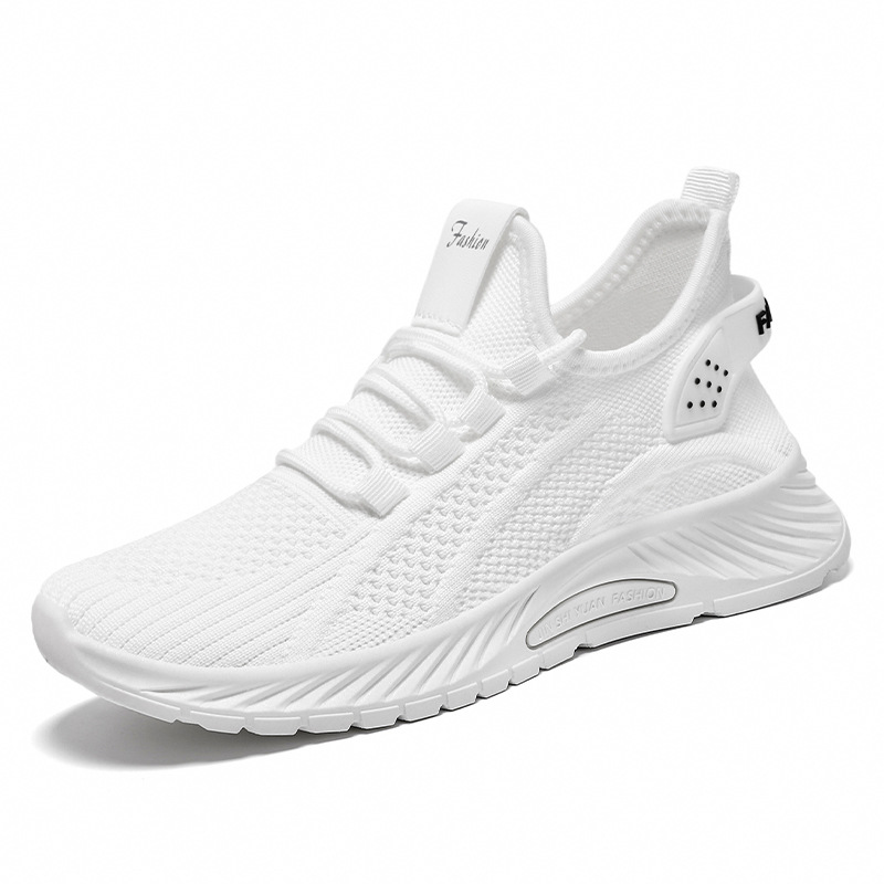 Zapatos de mujer procesamiento personalizado primavera zapatos deportivos de tamaño grande transfronterizos zapatos de carrera de tela suave transpirables zapatos simples zapatos superficiales