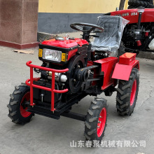 迷你拖拉机头出口12马力迷你拖拉机农用小型18马力拖拉机旋耕机