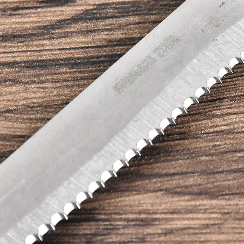 Cuchillos de regalo Juego de ocho piezas Cocina para el hogar Cuchillo de cocina de acero inoxidable Tijeras Varilla de afilado Juego de combinación de funciones Cuchillos