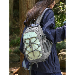 休闲双肩包女2025夏季新款大容量徒步运动登山包短途旅行背包男