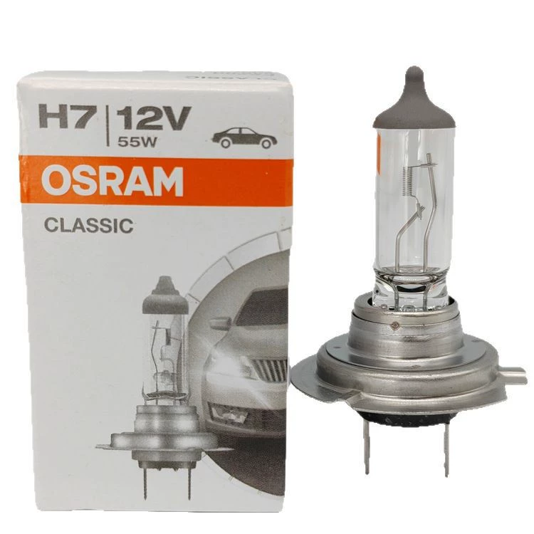 Осрам OSRAM 64210 12В 55Вт H7U CLASSIC 499CLC автомобильная ближняя и дальняя световая лампа