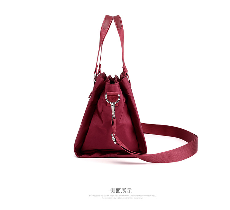 Colorful Fox's new fashionable and versatile casual shoulder bag for women, a large-capacity multi-layer simple crossbody bag undefined