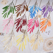 仿真花软胶绿植豆角婚礼背景装饰插花绿植垂吊扁豆软胶荷兰豆