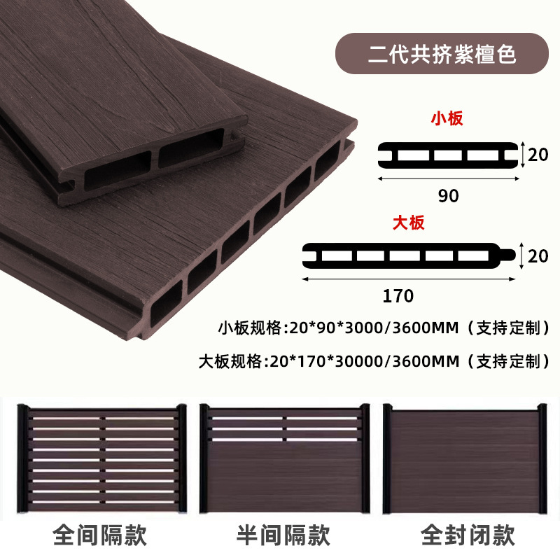户外庭院别墅花园塑木围栏护栏防腐防潮防风木塑围墙护栏栅栏室外|undefined