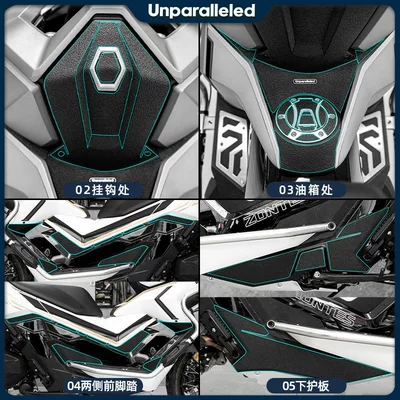 Motorcycle engine and accessories 368g Modified Accessories, Thickened - high-pedal-practical-set-2345